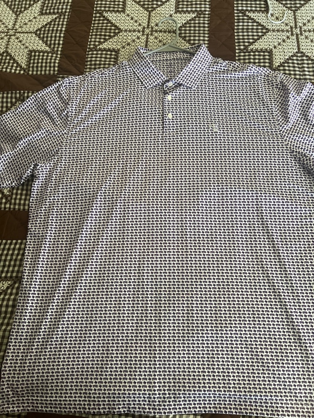 Rhoback Gameday TCU XXXL Polo